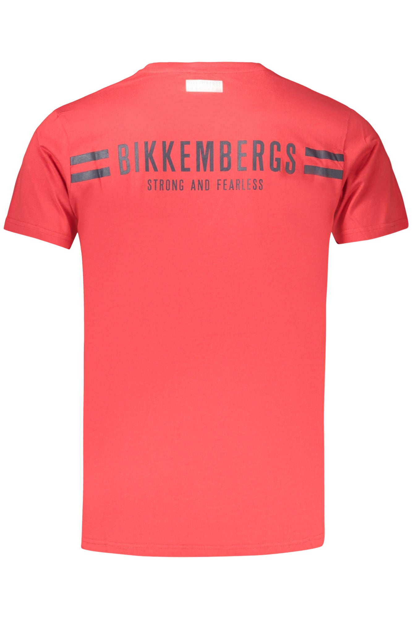 BIKKEMBERGS FÉRFI RÖVID UJJÚ PÓLÓ, PIROS