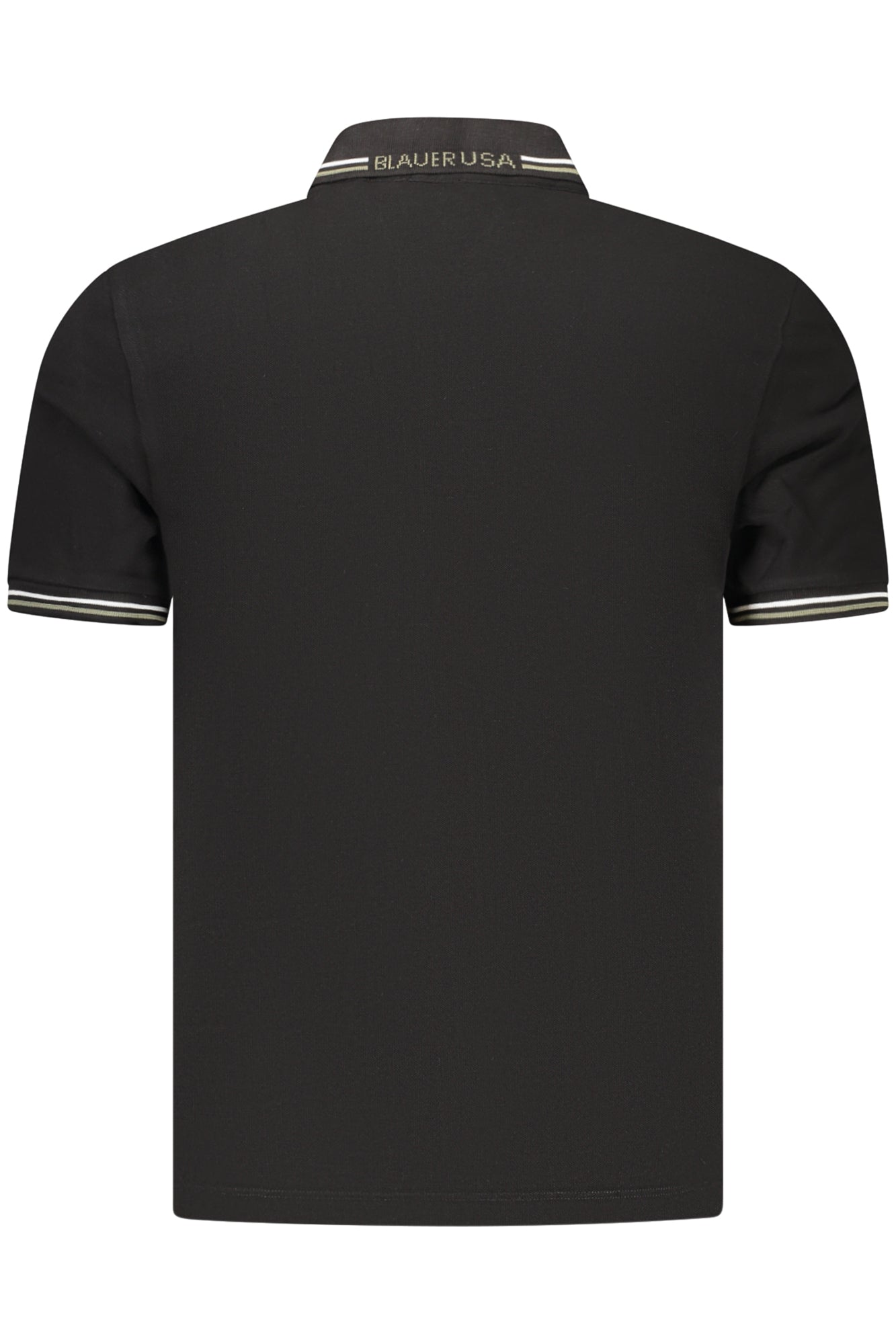 BLAUER APPAREL FÉRFI RÖVID UJJÚ PÓLÓ, FEKETE