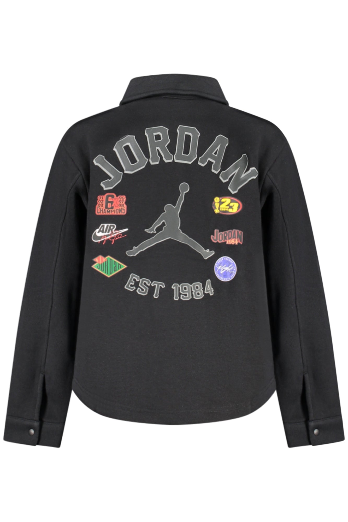 JORDAN FÉRFI FEKETE CIPZÁROS PULÓVER