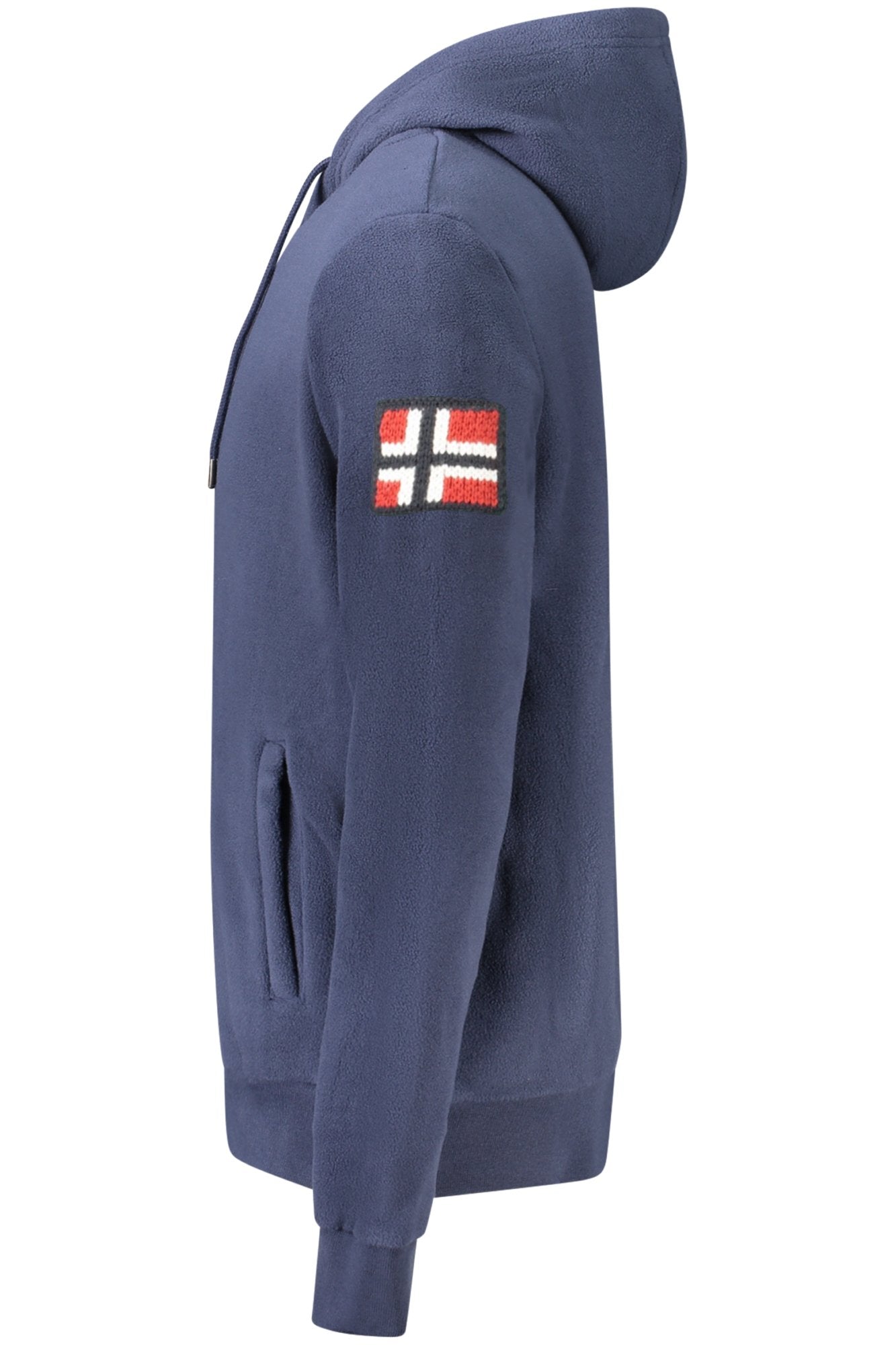 NORWAY 1963 FÉRFI KÉK CIPZÁROS PULÓVER