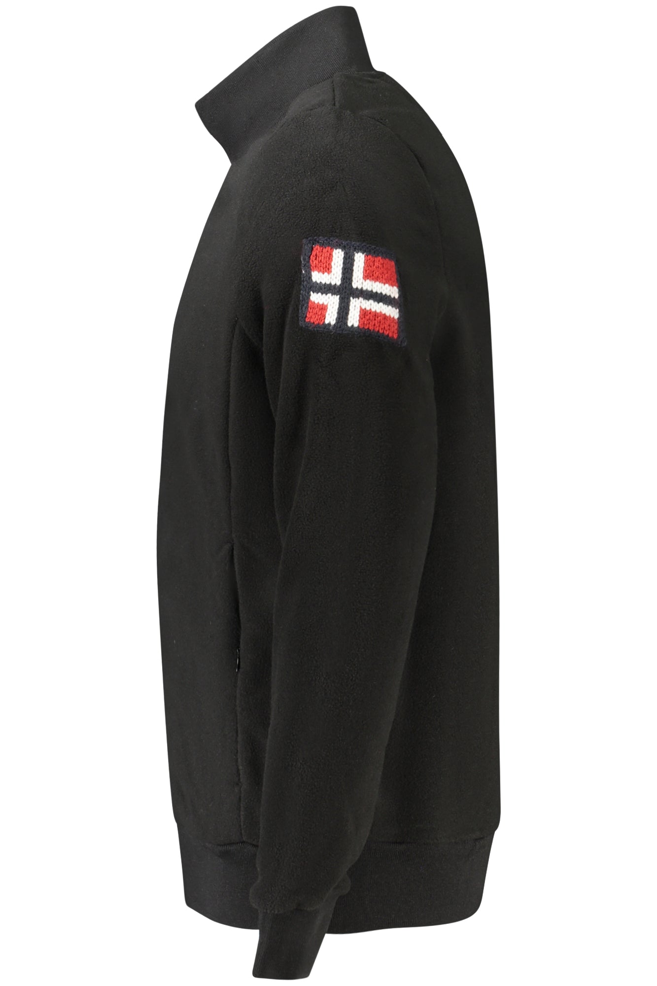 NORWAY 1963 FÉRFI FEKETE CIPZÁROS PULÓVER