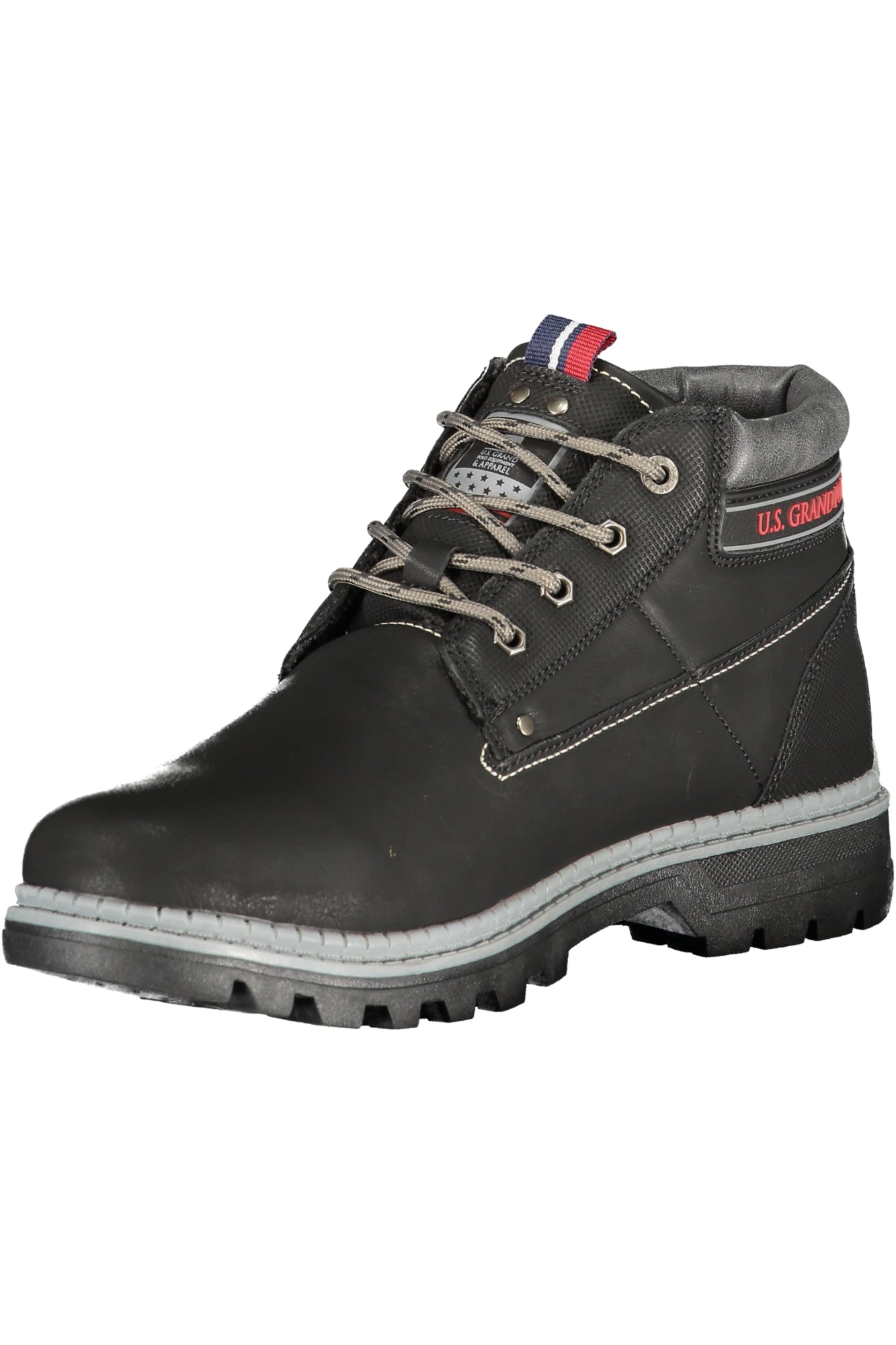US GRAND FOOTWEAR FÉRFI FEKETE CSIZMA