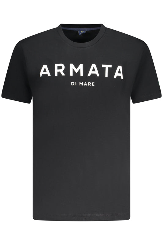 ARMATA DI MARE RÖVID UJJÚ FÉRFI FEKETE PÓLÓ