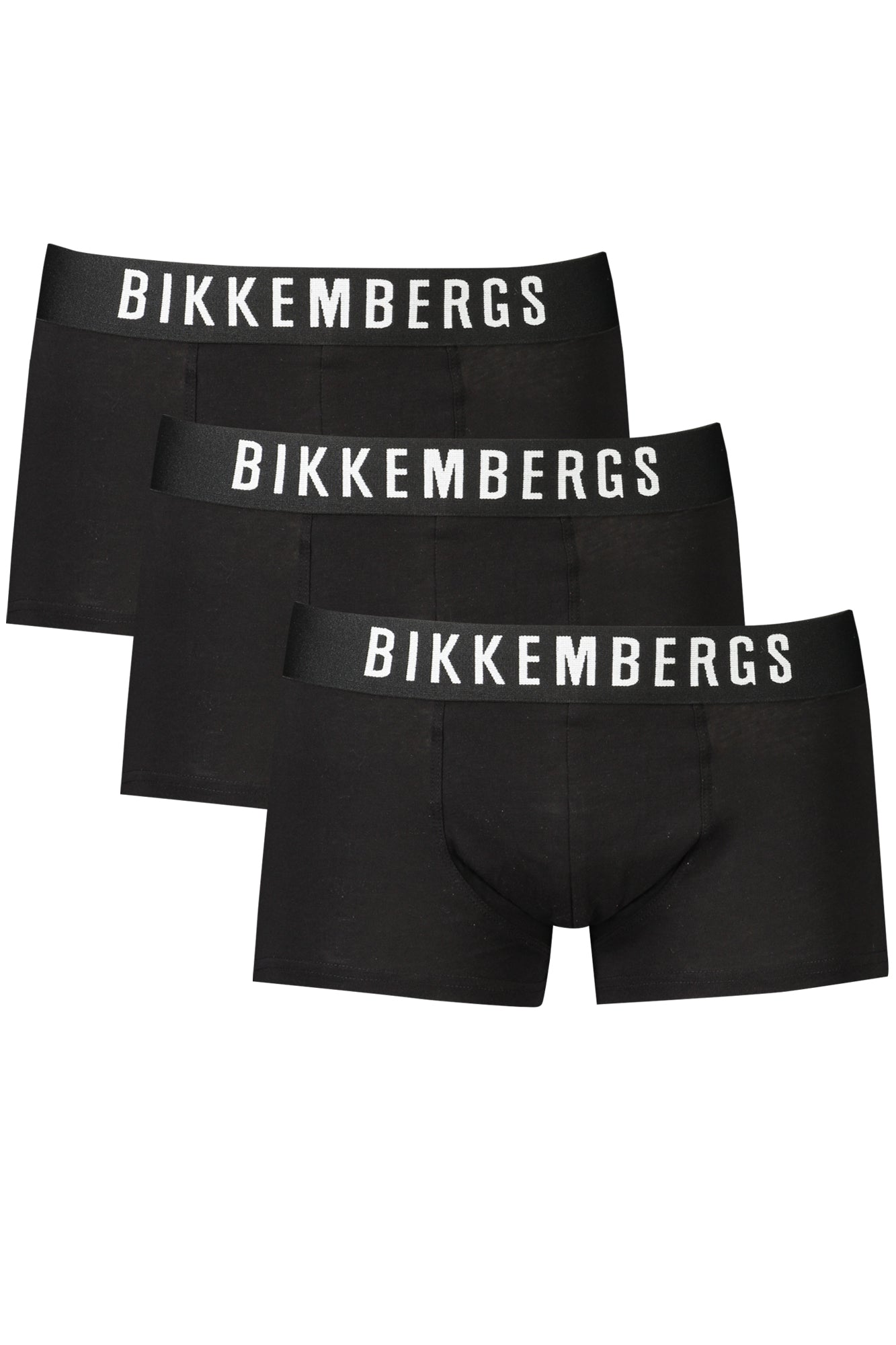 BIKKEMBERGS FÉRFI BOXER FEKETE