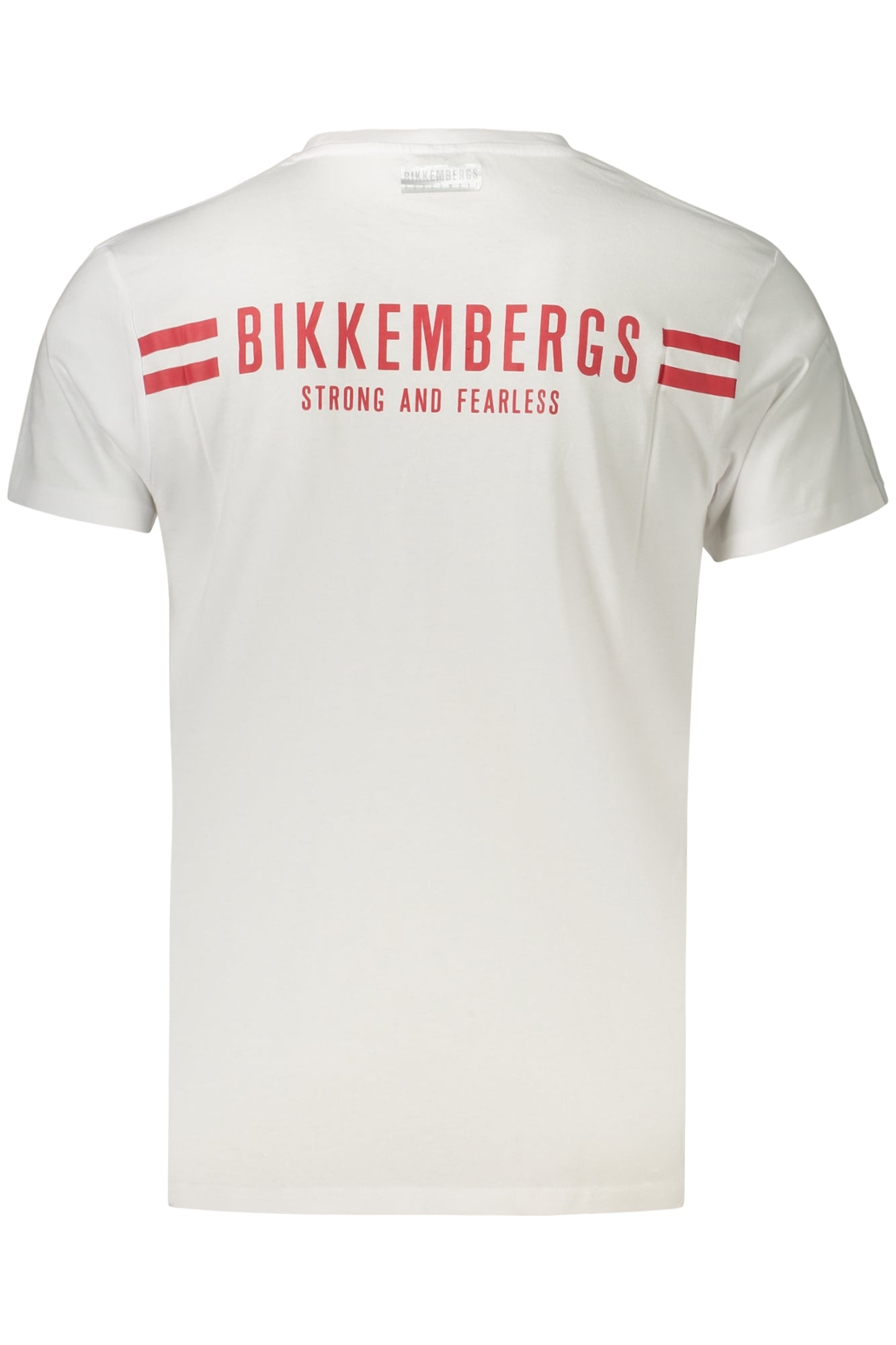 BIKKEMBERGS FÉRFI RÖVID UJJÚ PÓLÓ, FEHÉR