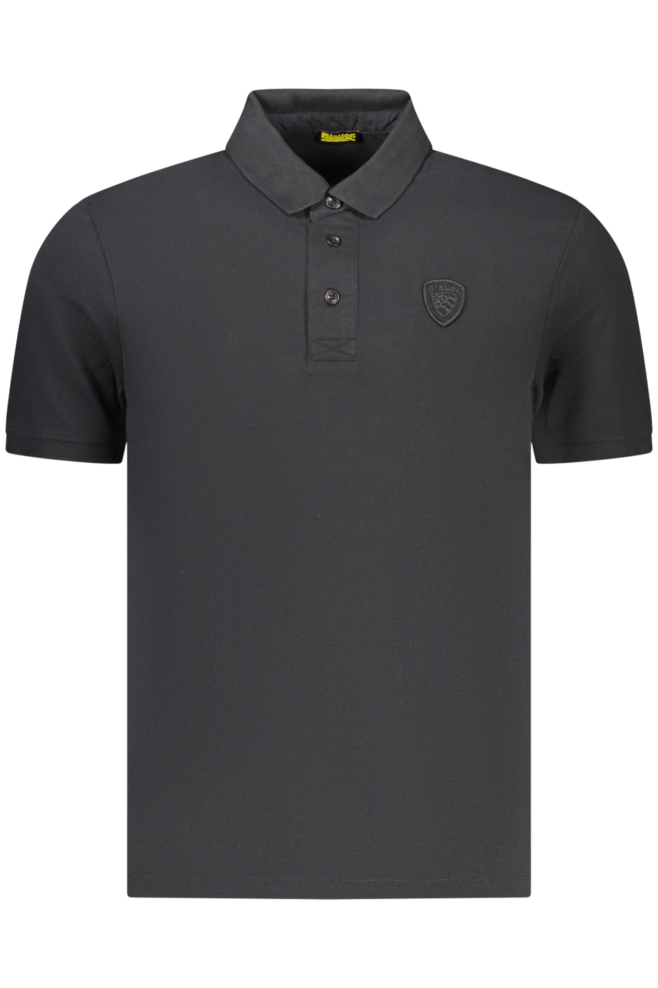 BLAUER APPAREL FÉRFI RÖVID UJJÚ PÓLÓ, FEKETE