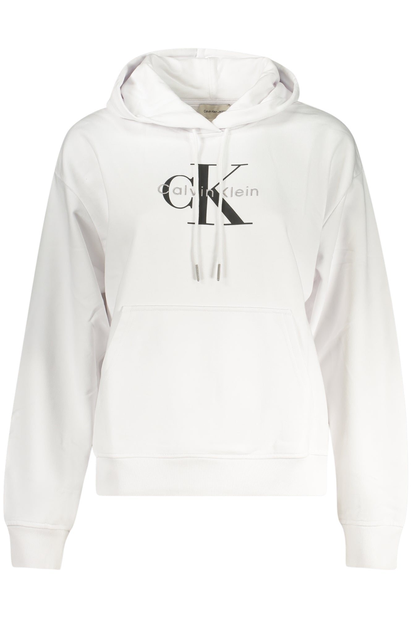 CALVIN KLEIN NŐI CIPZÁROS PULÓVER FEHÉR