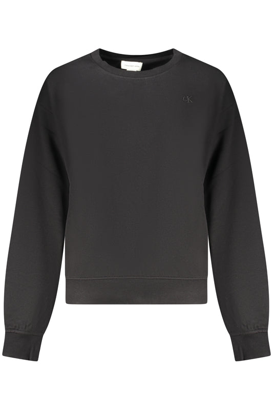 CALVIN KLEIN NŐI FEKETE CIPZÁROS PULÓVER