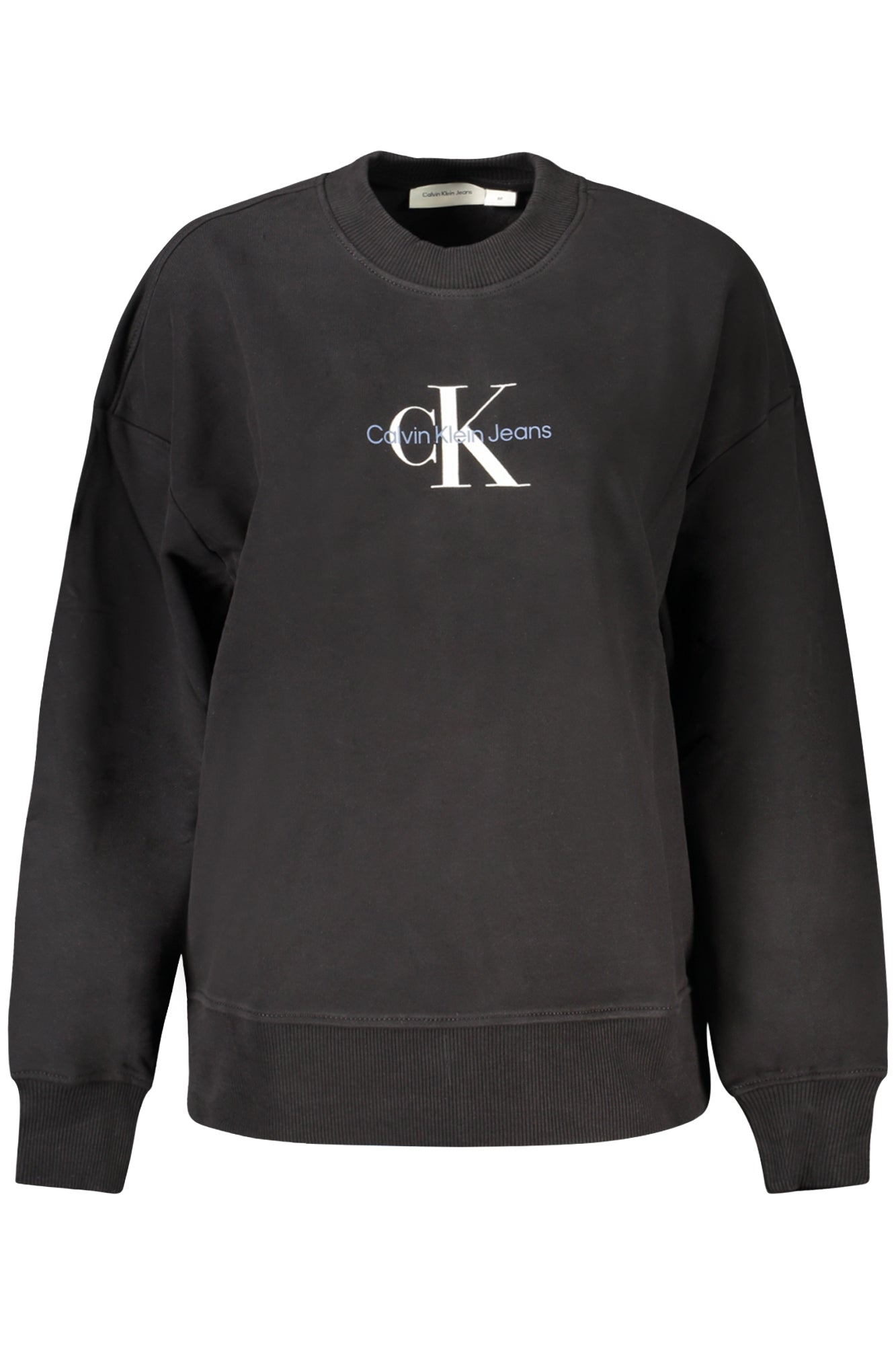 CALVIN KLEIN PULÓPÓL CIPZZÁR NÉLKÜL FEKETE
