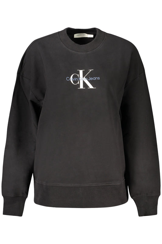 CALVIN KLEIN PULÓPÓL CIPZZÁR NÉLKÜL FEKETE