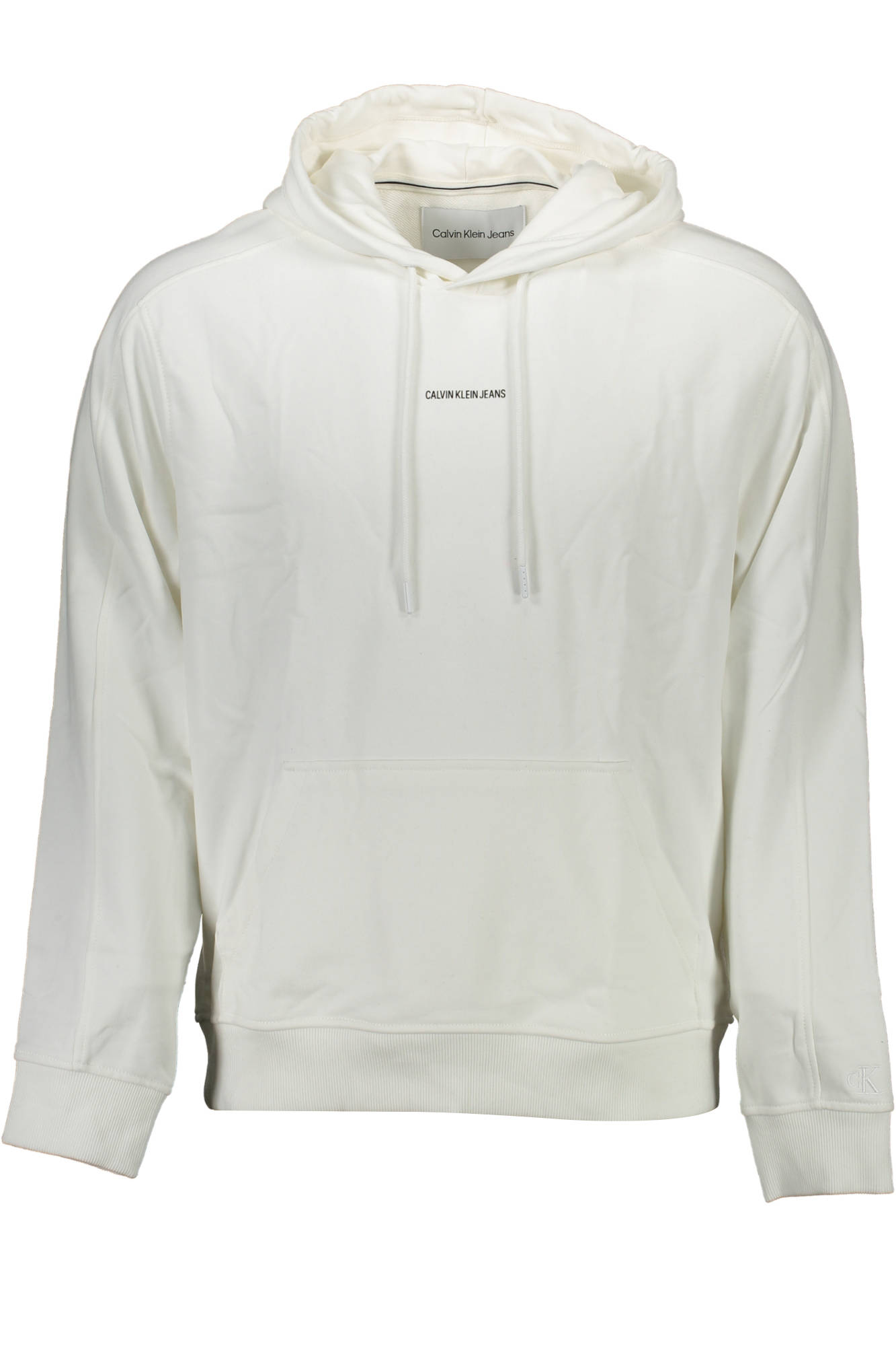 CALVIN KLEIN FÉRFI CIPZÁROS PULÓVER FEHÉR