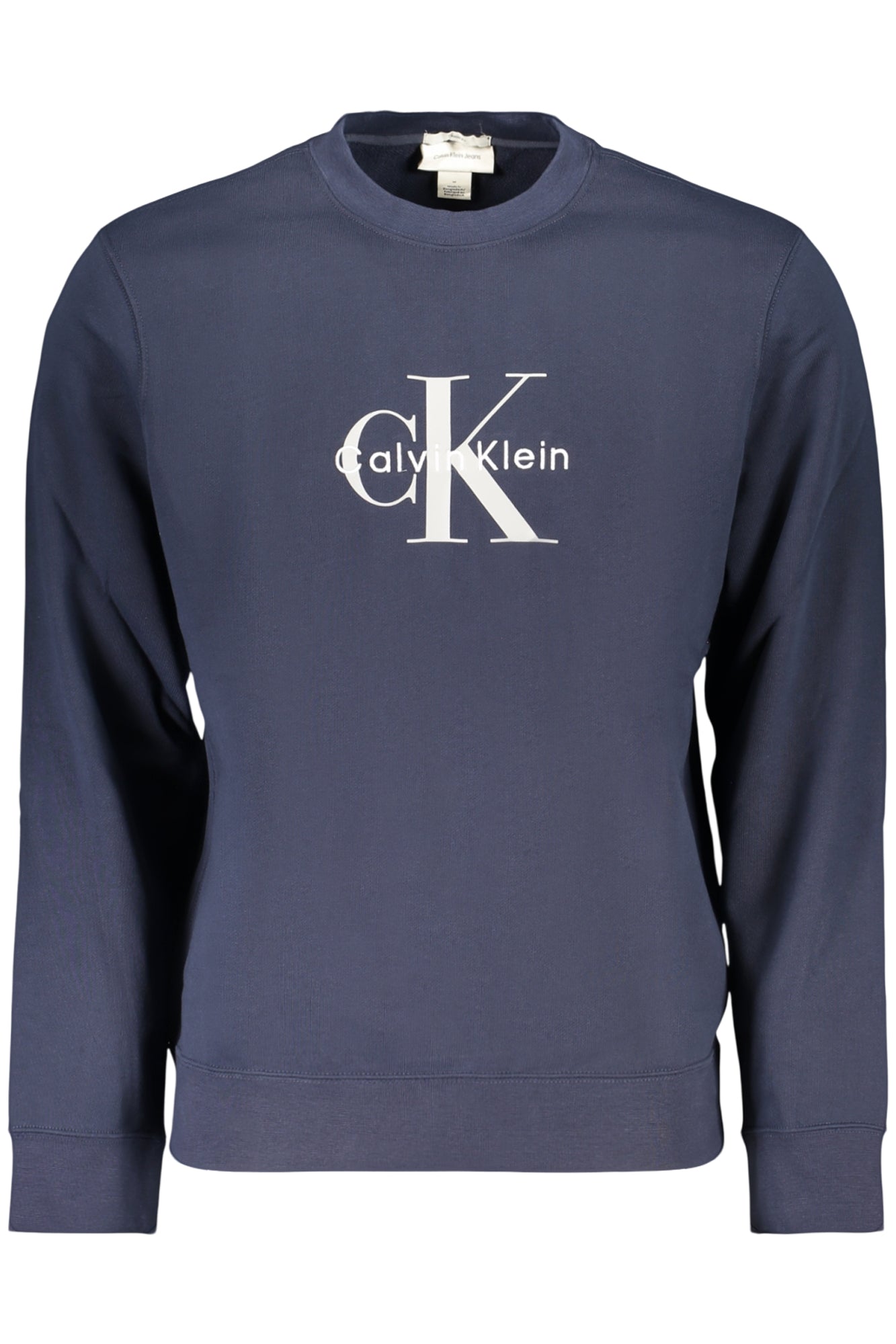 CALVIN KLEIN FÉRFI KÉK CIPZÁROS PULÓVER