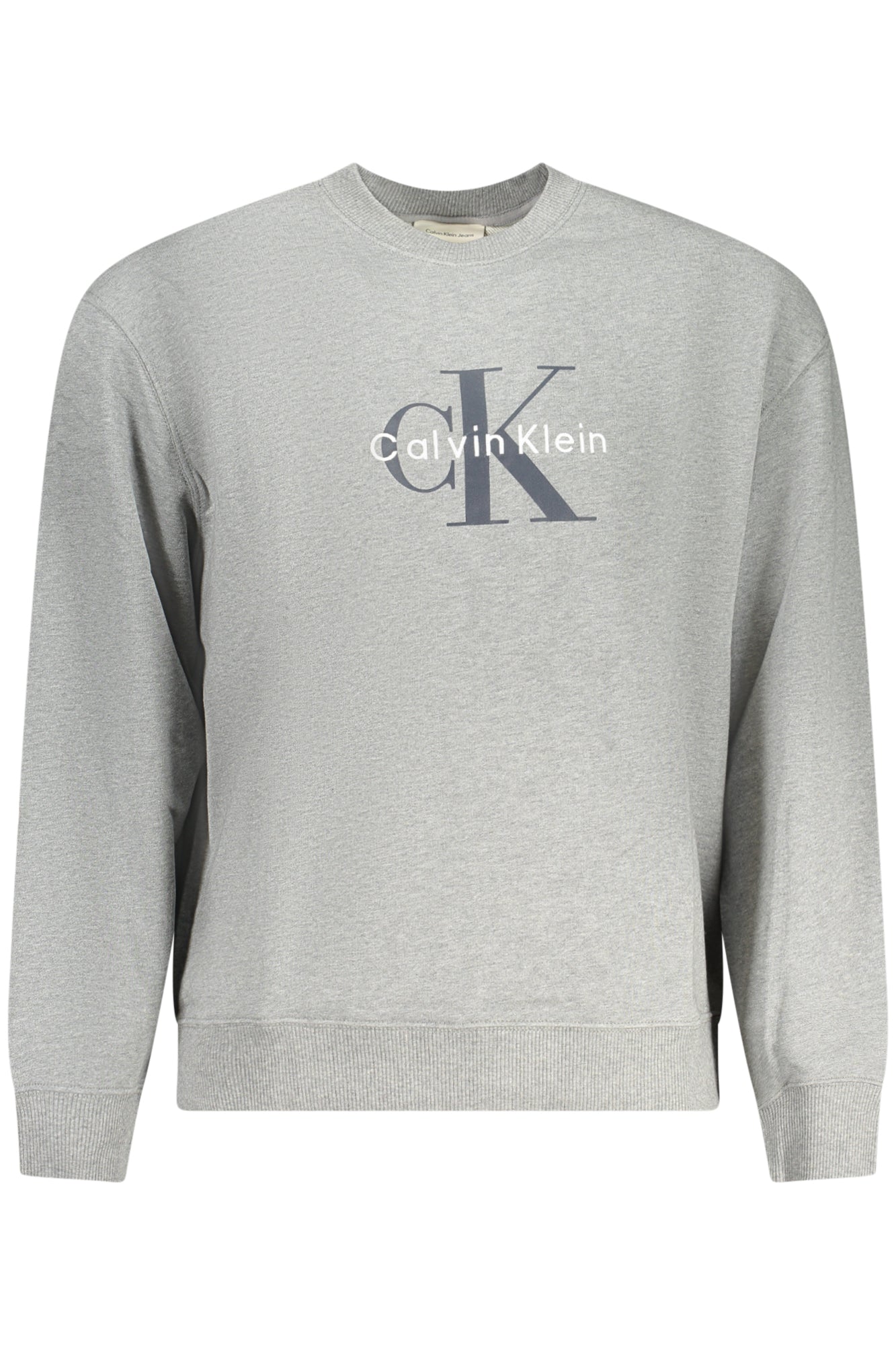 CALVIN KLEIN FÉRFI SZÜRKE CIPZÁROS PULÓVER