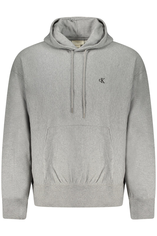 CALVIN KLEIN FÉRFI SZÜRKE CIPZÁROS PULÓVER