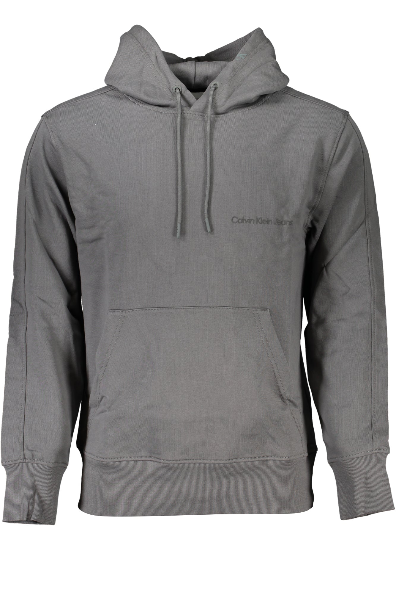 CALVIN KLEIN FÉRFI SZÜRKE CIPZÁZATLAN PÓLÓ