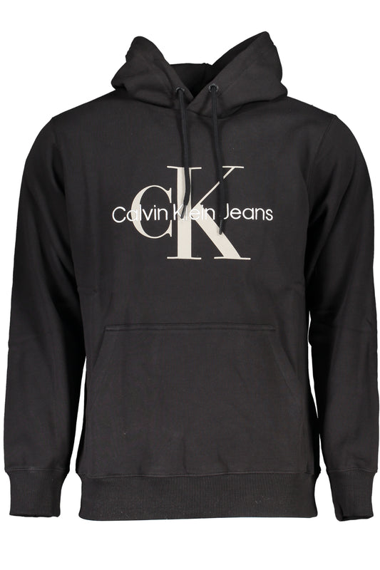 CALVIN KLEIN FÉRFI FEKETE CIPZÁR NÉLKÜLI PÓLÓ