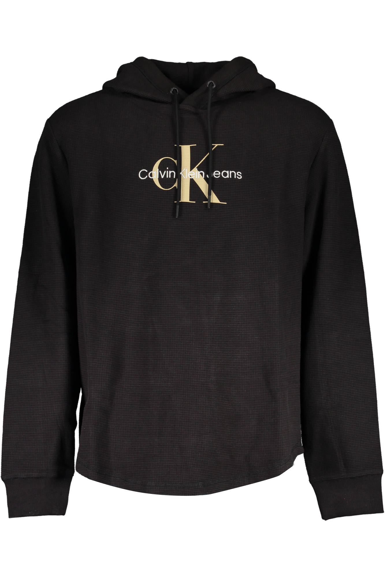 CALVIN KLEIN PULÓPÓL CIPZZÁR NÉLKÜL FEKETE FÉRFI
