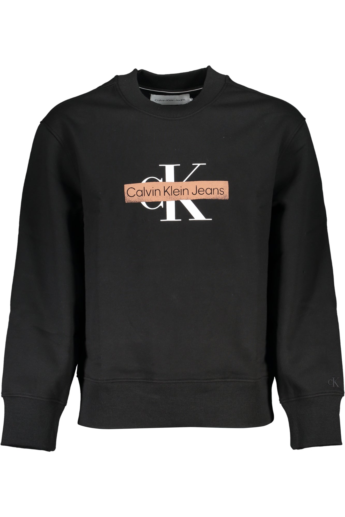 CALVIN KLEIN FÉRFI FEKETE CIPZÁR NÉLKÜLI PÓLÓ