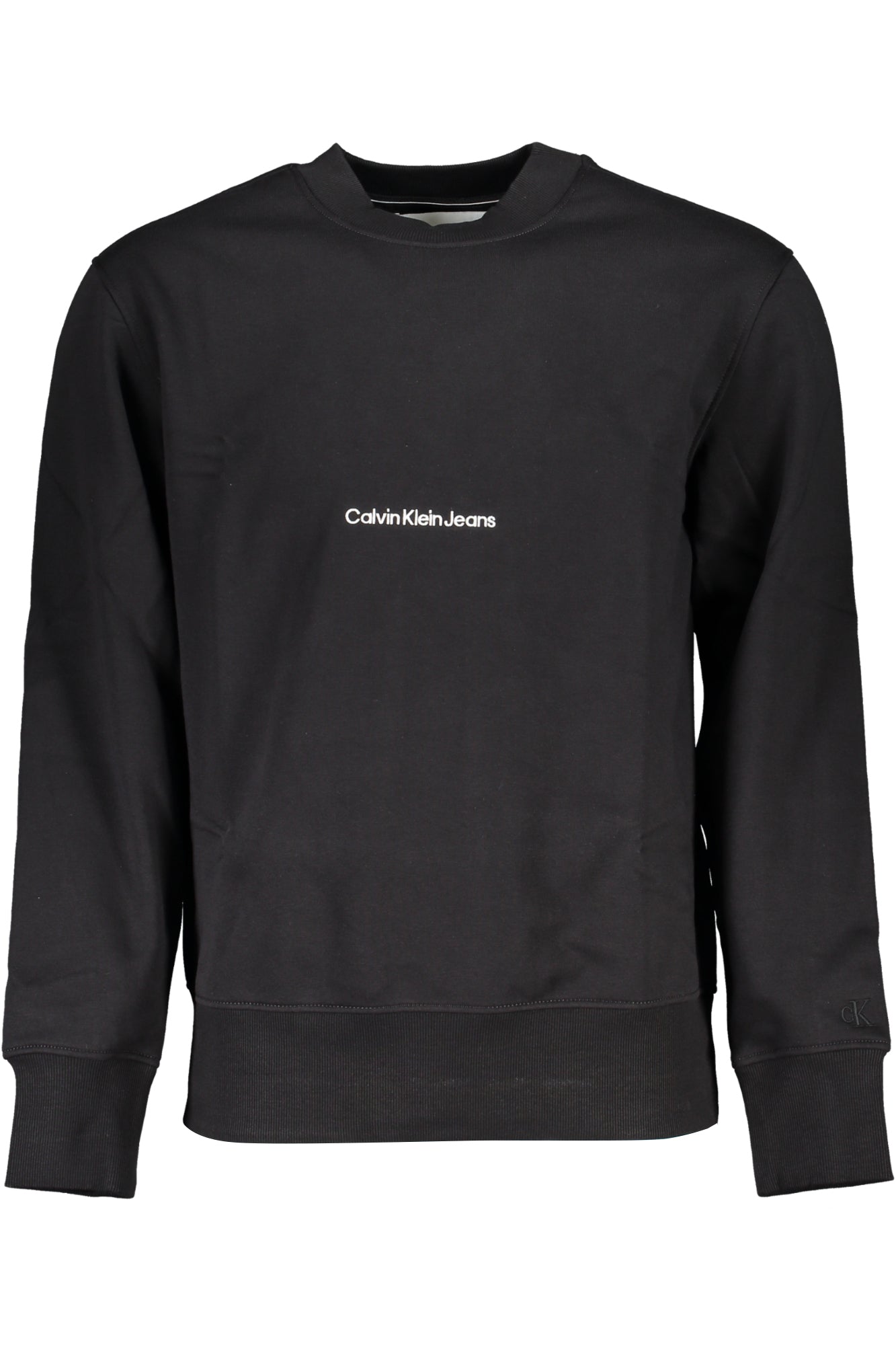CALVIN KLEIN FÉRFI FEKETE CIPZÁZATLAN PÓLÓ