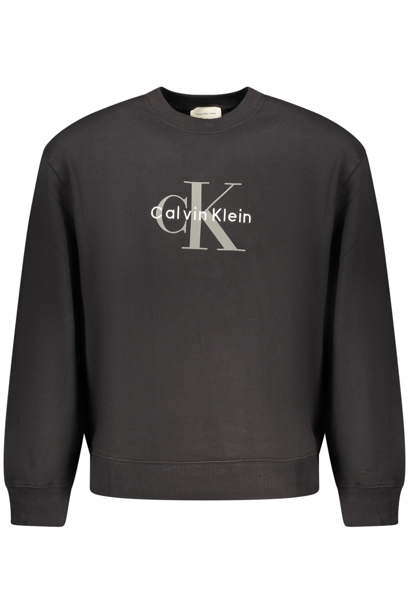 CALVIN KLEIN FÉRFI FEKETE CIPZÁROS PULÓVER
