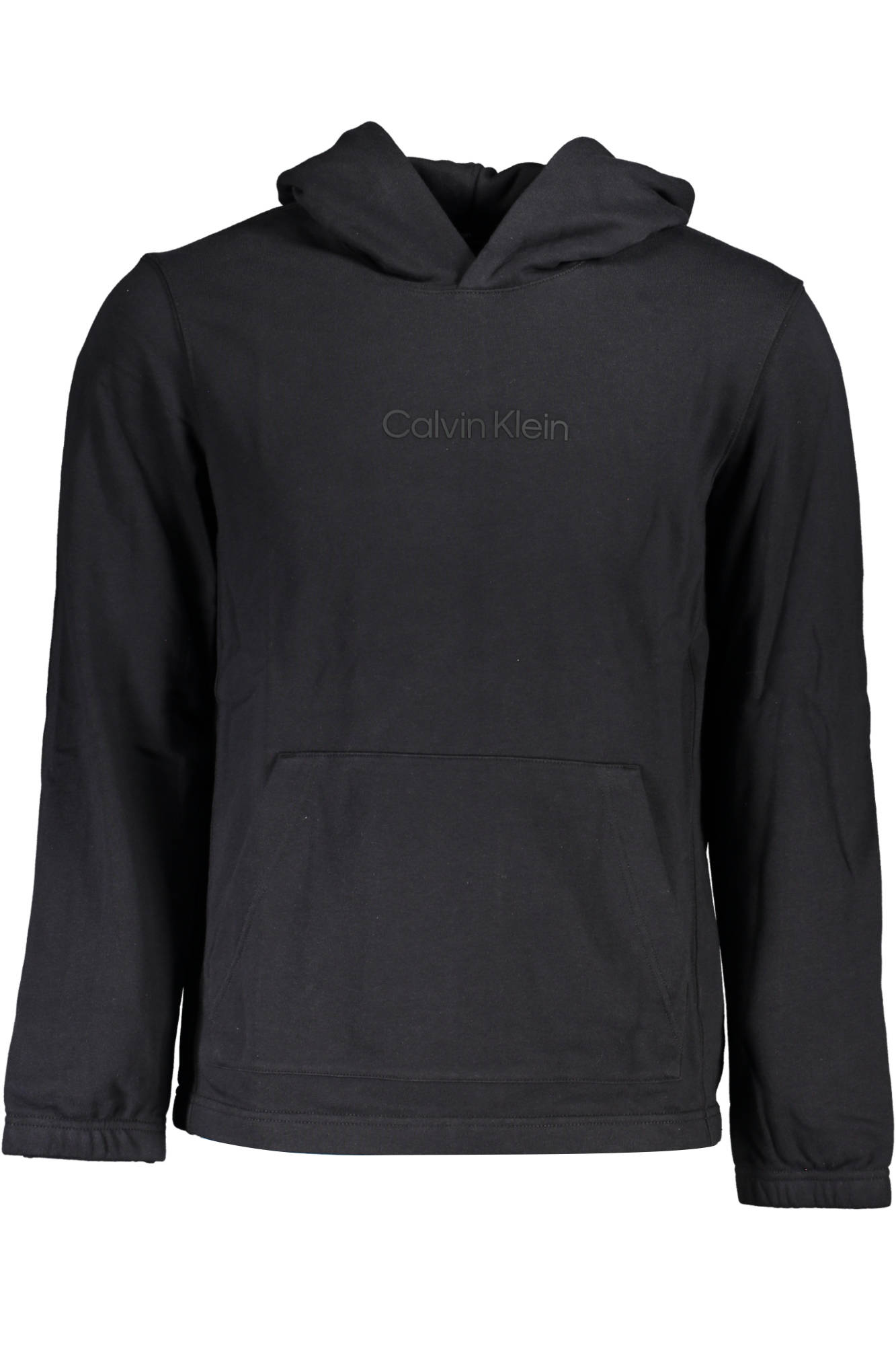 CALVIN KLEIN PULÓPÓL CIPZZÁR NÉLKÜL FEKETE FÉRFI