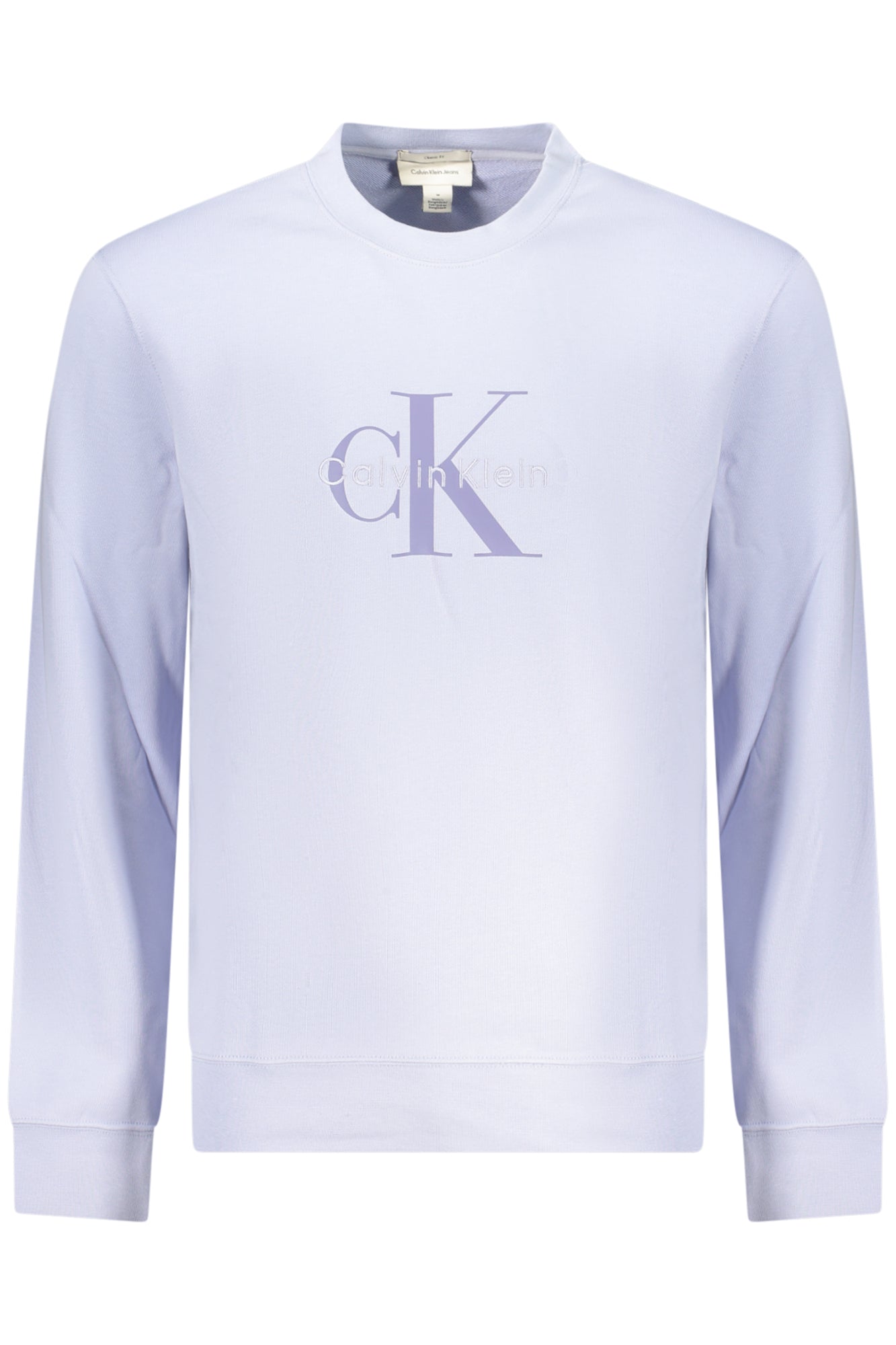 CALVIN KLEIN FÉRFI LILA CIPZÁRAS PULÓVER