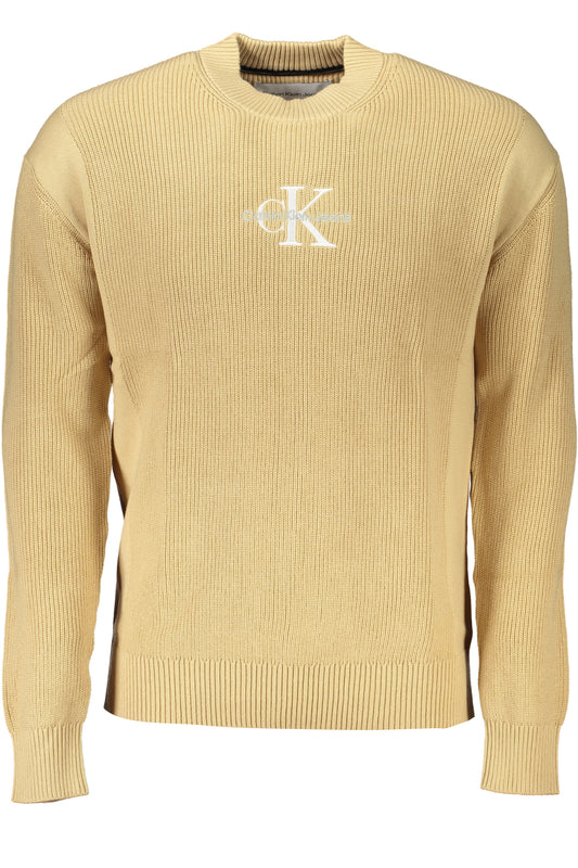 CALVIN KLEIN FÉRFI BÉZS PULÓVER