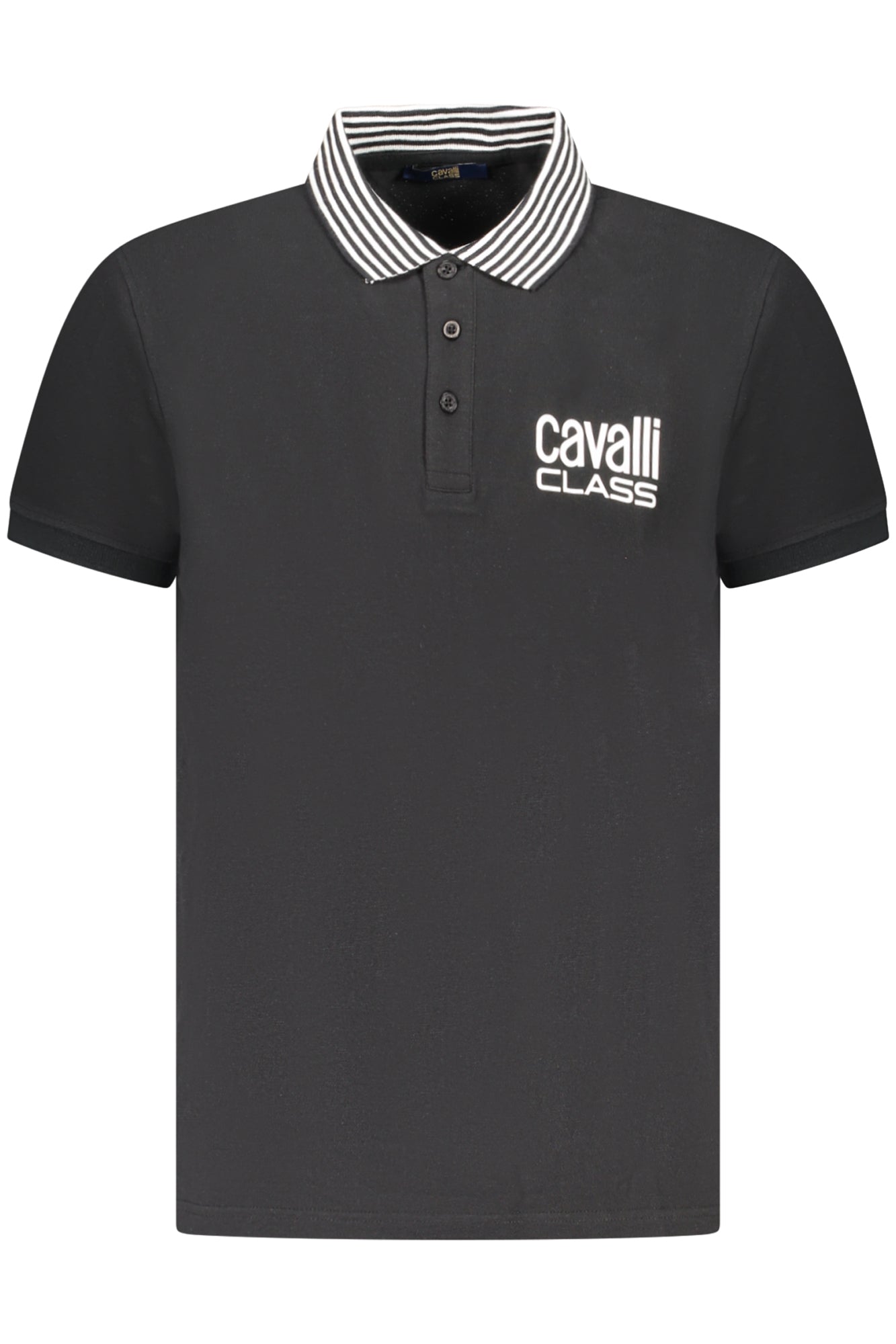 CAVALLI OSZTÁLYÚ POLO RÖVID UJJÚ FÉRFI FEKETE