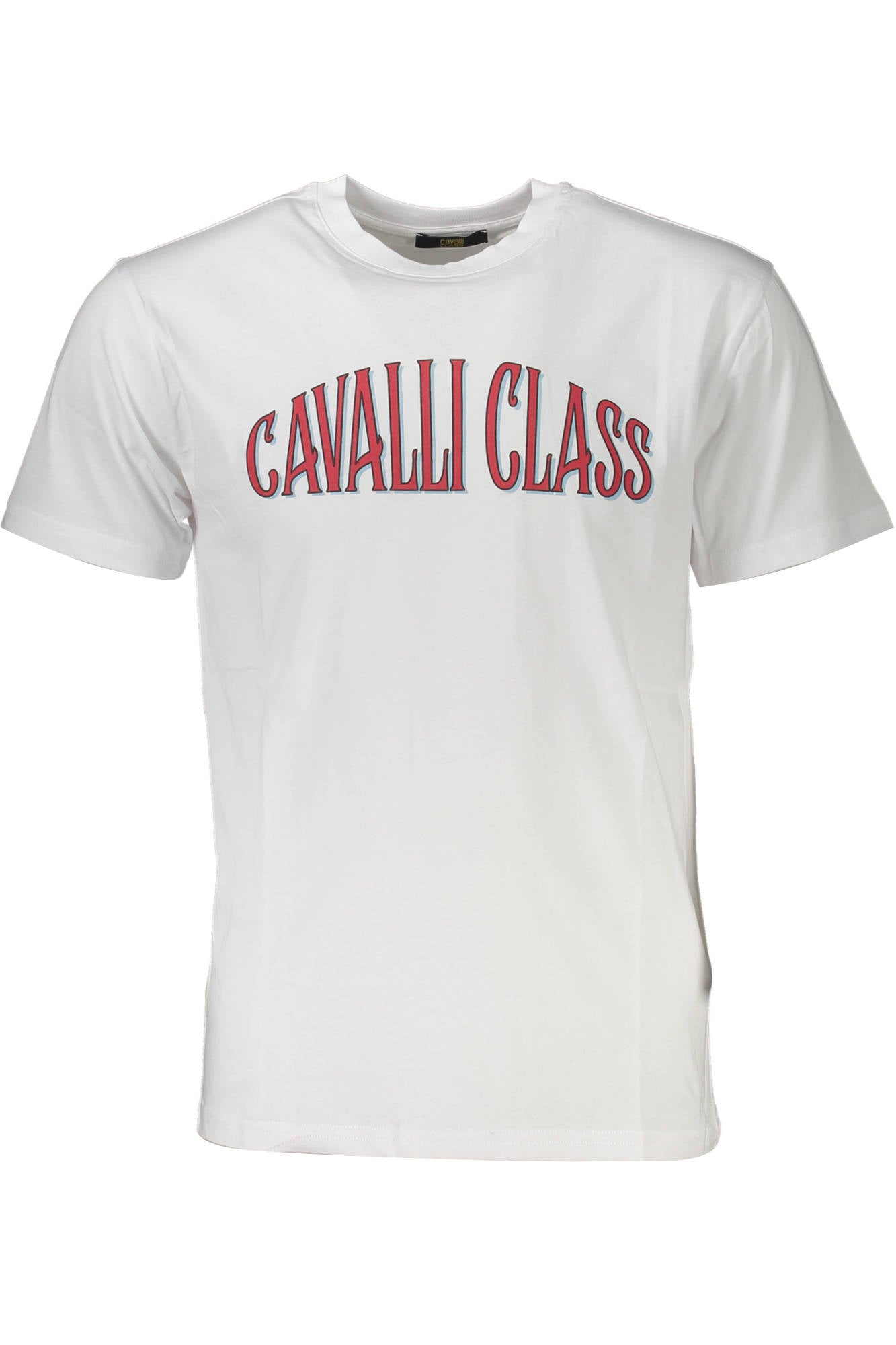 CAVALLI CLASS RÖVID UJJÚ FÉRFI PÓLÓ FEHÉR
