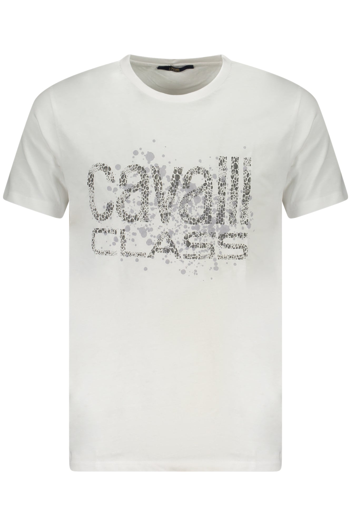 CAVALLI CLASS RÖVID UJJÚ FÉRFI PÓLÓ FEHÉR