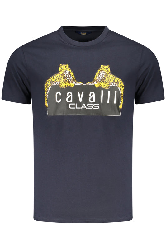 CAVALLI OSZTÁLY RÖVID UJJÚ PÓLÓ FÉRFI KÉK