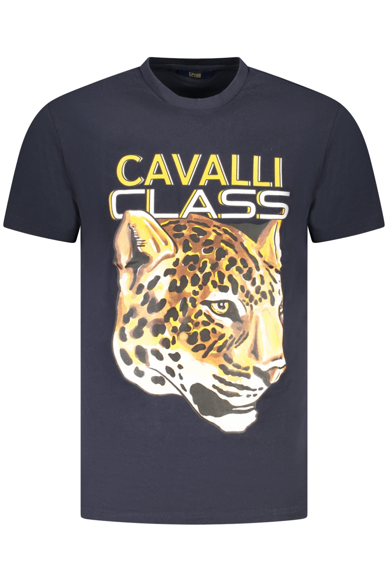 CAVALLI CLASS RÖVID UJJÚ FÉRFI PÓLÓ KÉK