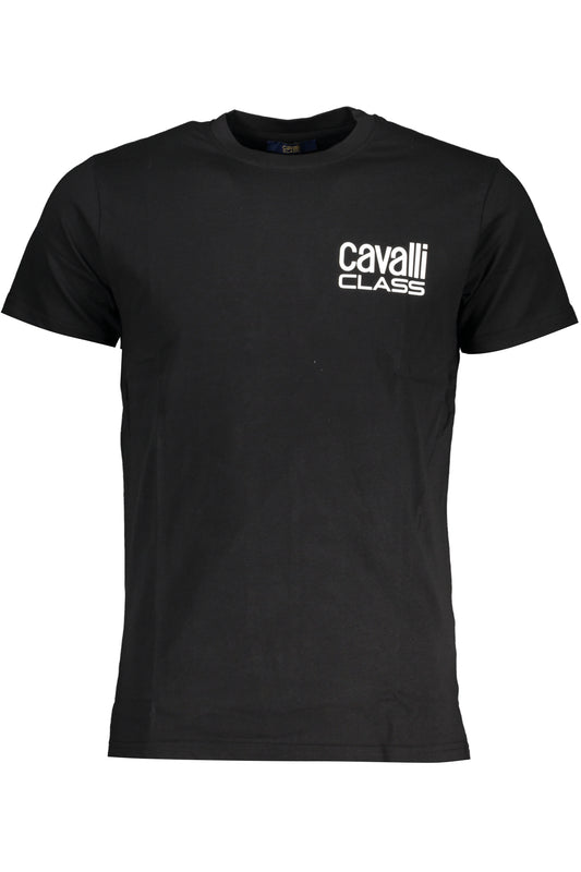 CAVALLI OSZTÁLY FÉRFI RÖVID UJJÚ PÓLÓ FEKETE
