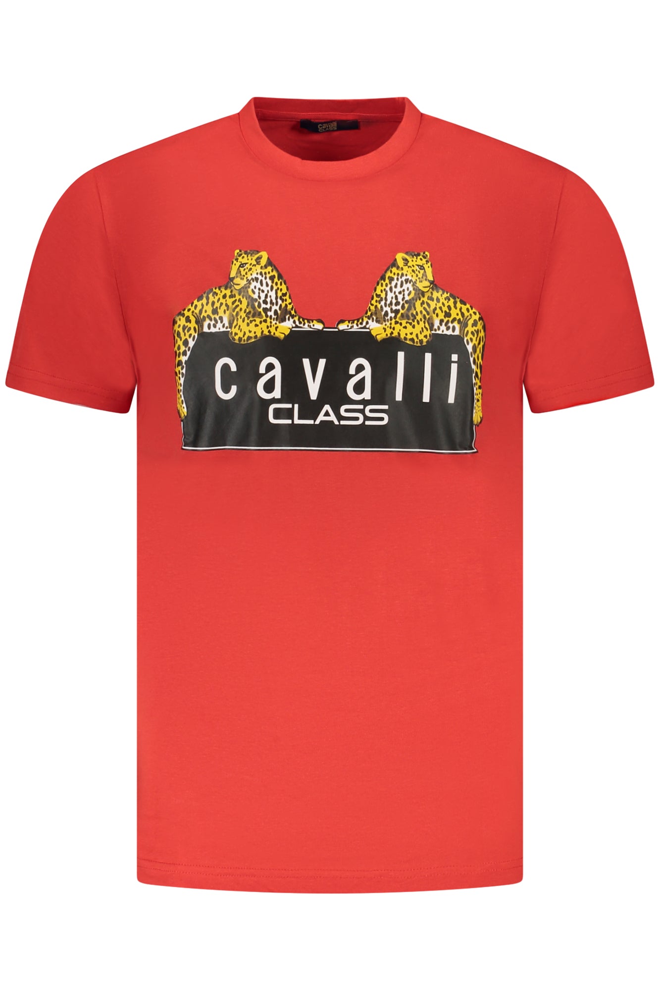 CAVALLI OSZTÁLY RÖVID UJJÚ PÓLÓ FÉRFI PIROS