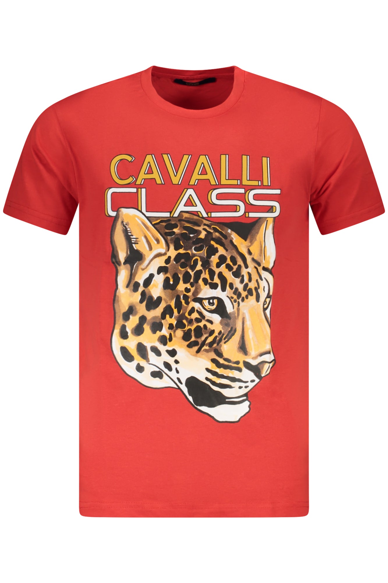 CAVALLI OSZTÁLY RÖVID UJJÚ PÓLÓ FÉRFI PIROS
