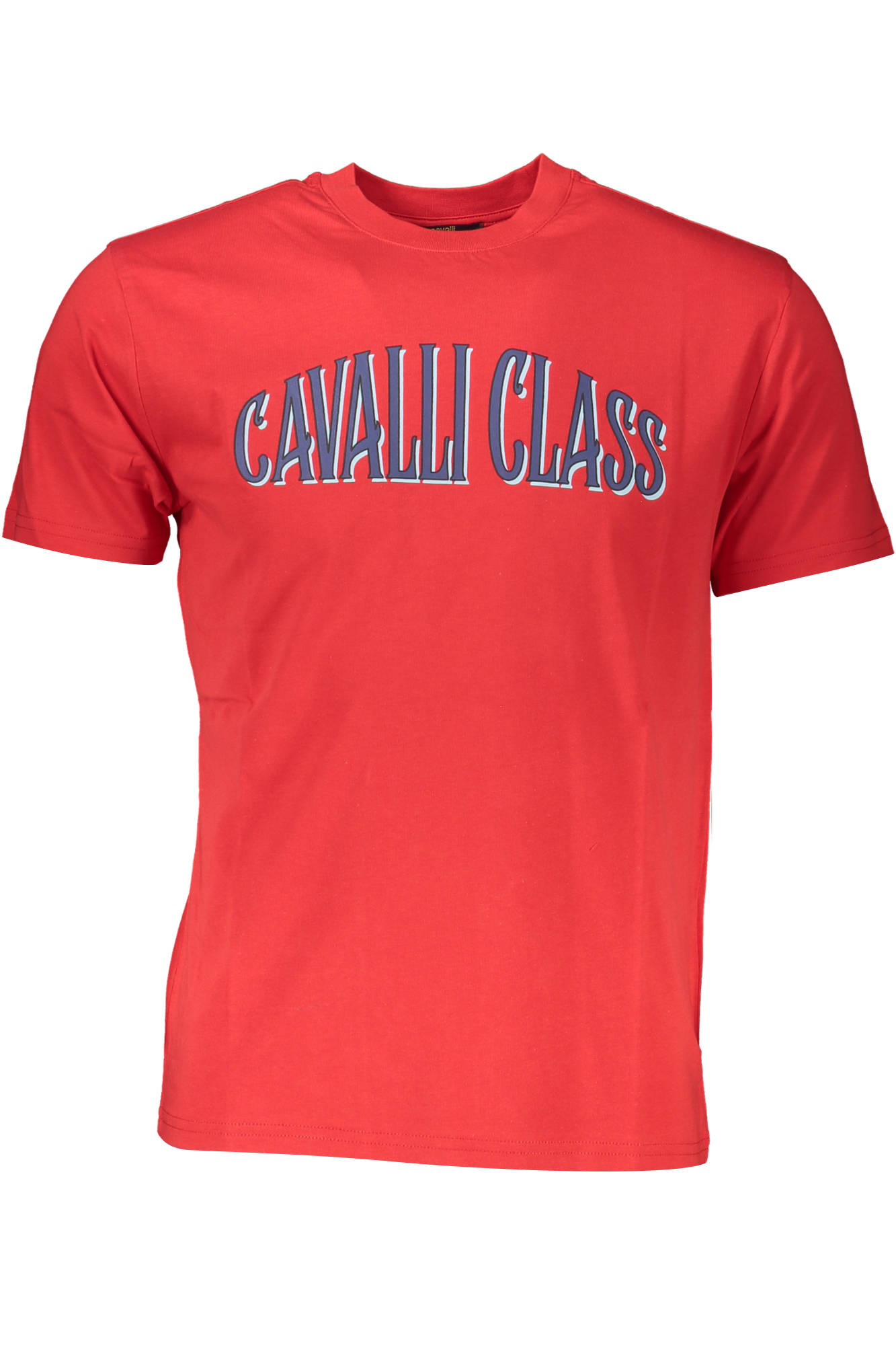 CAVALLI CLASS RÖVID UJJÚ FÉRFI PÓLÓ PIROS