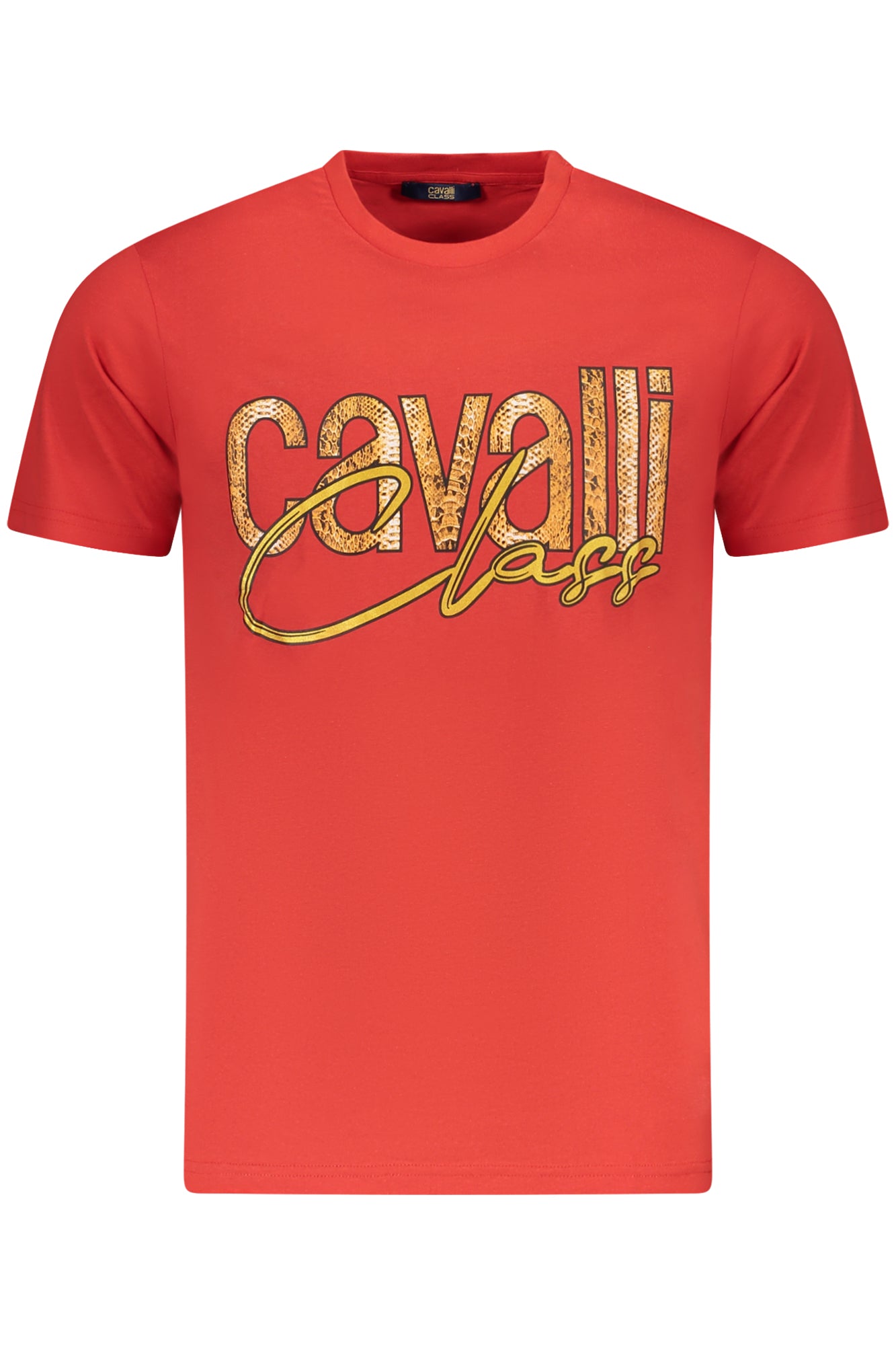 CAVALLI OSZTÁLY RÖVID UJJÚ PÓLÓ FÉRFI PIROS