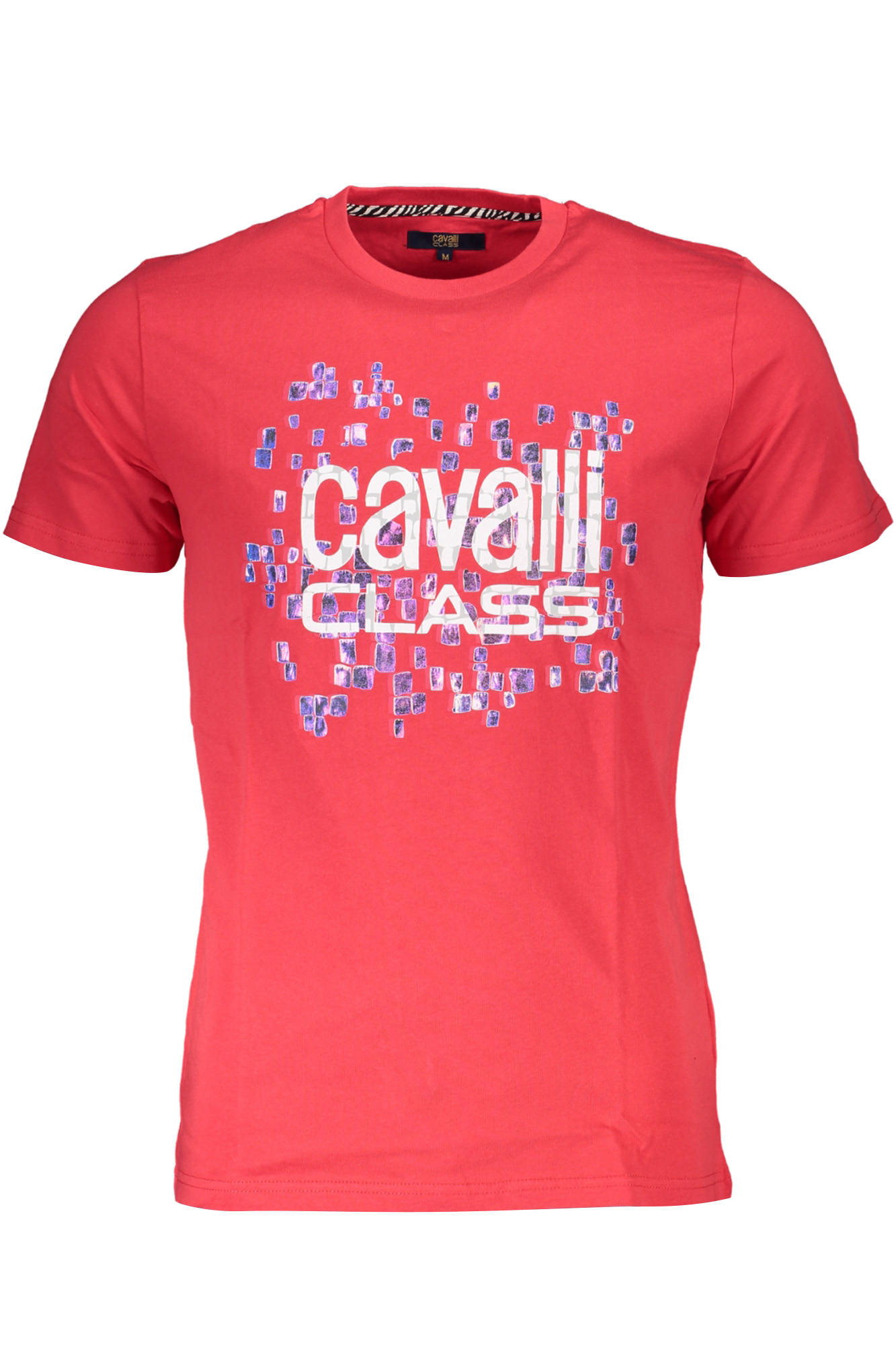 CAVALLI CLASS RÖVID UJJÚ FÉRFI PÓLÓ PIROS