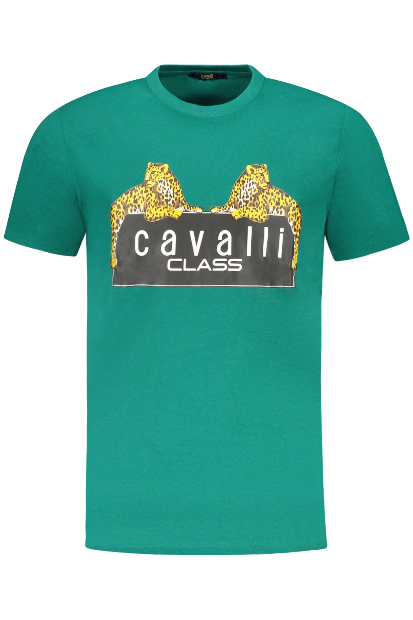 CAVALLI OSZTÁLY RÖVID UJJÚ PÓLÓ FÉRFI ZÖLD