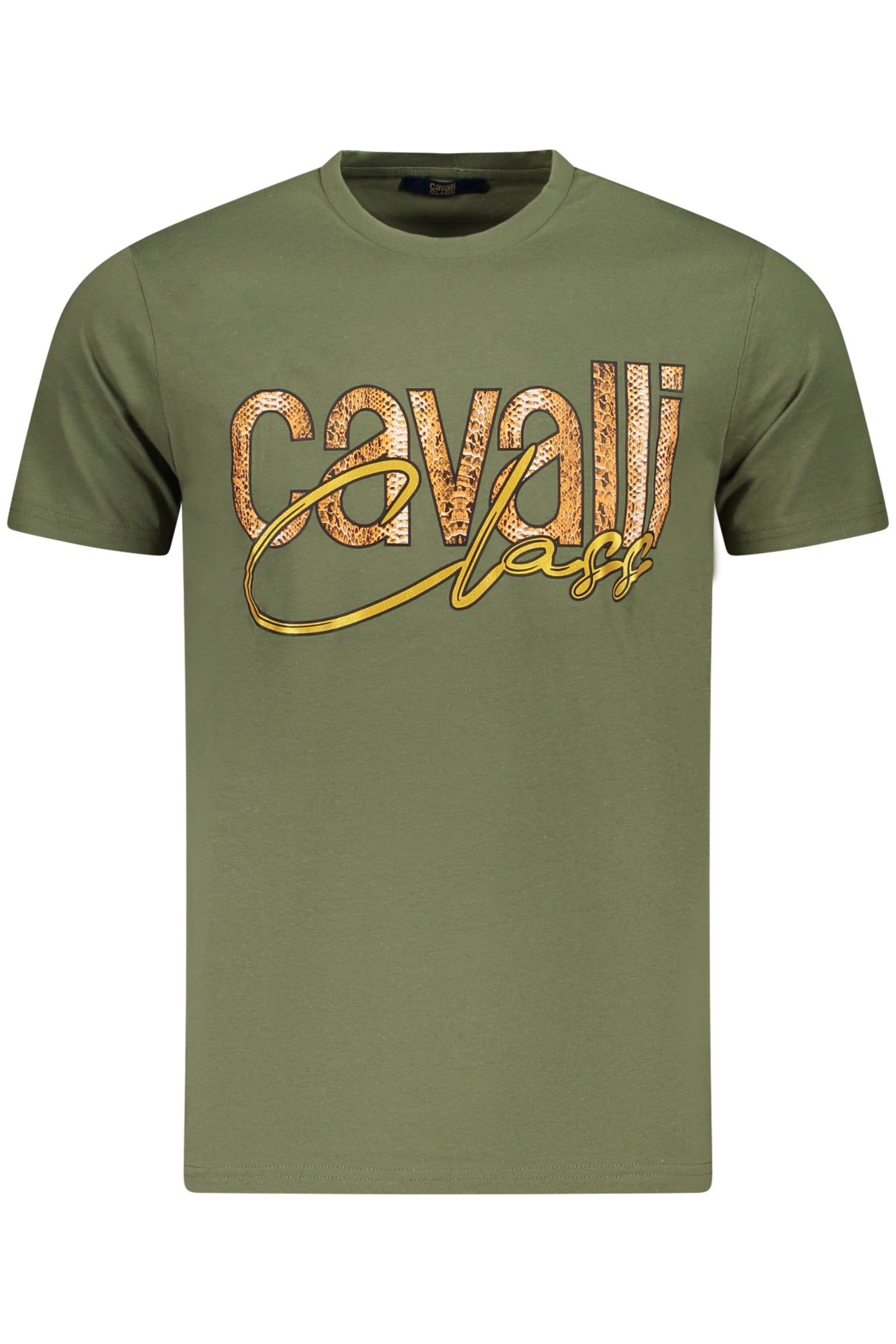 CAVALLI OSZTÁLY RÖVID UJJÚ PÓLÓ FÉRFI ZÖLD