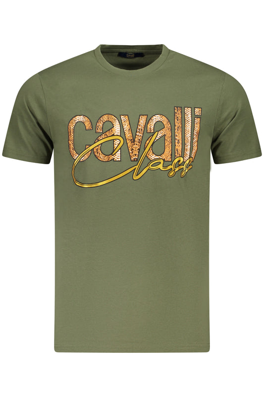 CAVALLI OSZTÁLY RÖVID UJJÚ PÓLÓ FÉRFI ZÖLD
