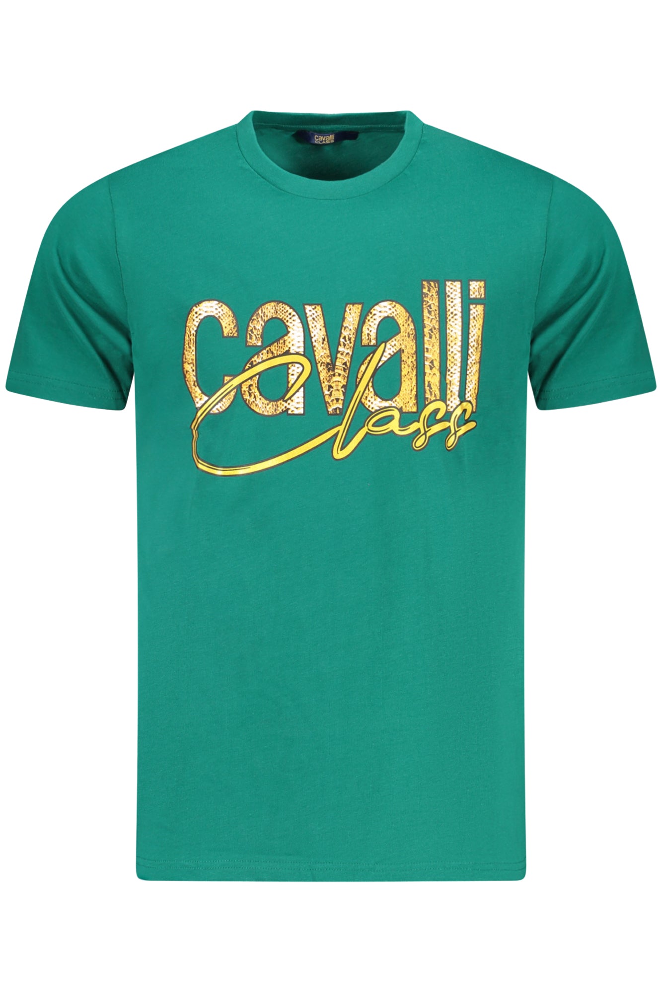 CAVALLI OSZTÁLY RÖVID UJJÚ PÓLÓ FÉRFI ZÖLD