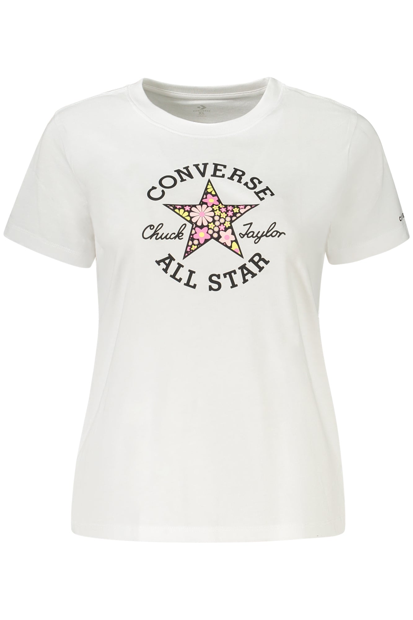 Converse lányka rövid ujjú póló, fehér