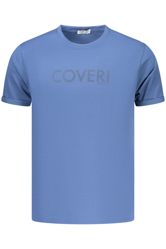 COVERI KÖLTÖZŐ FÉRFI RÖVID UJJÚ PÓLÓ, KÉK