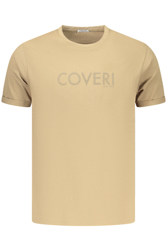 COVERI KÖLTÖZŐ FÉRFI RÖVID UJJÚ PÓLÓ BARNA