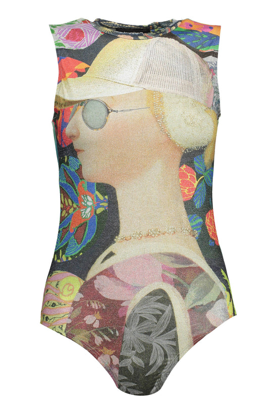 DESIGUAL BODY TANK TOP WOMAN, ZÖLD