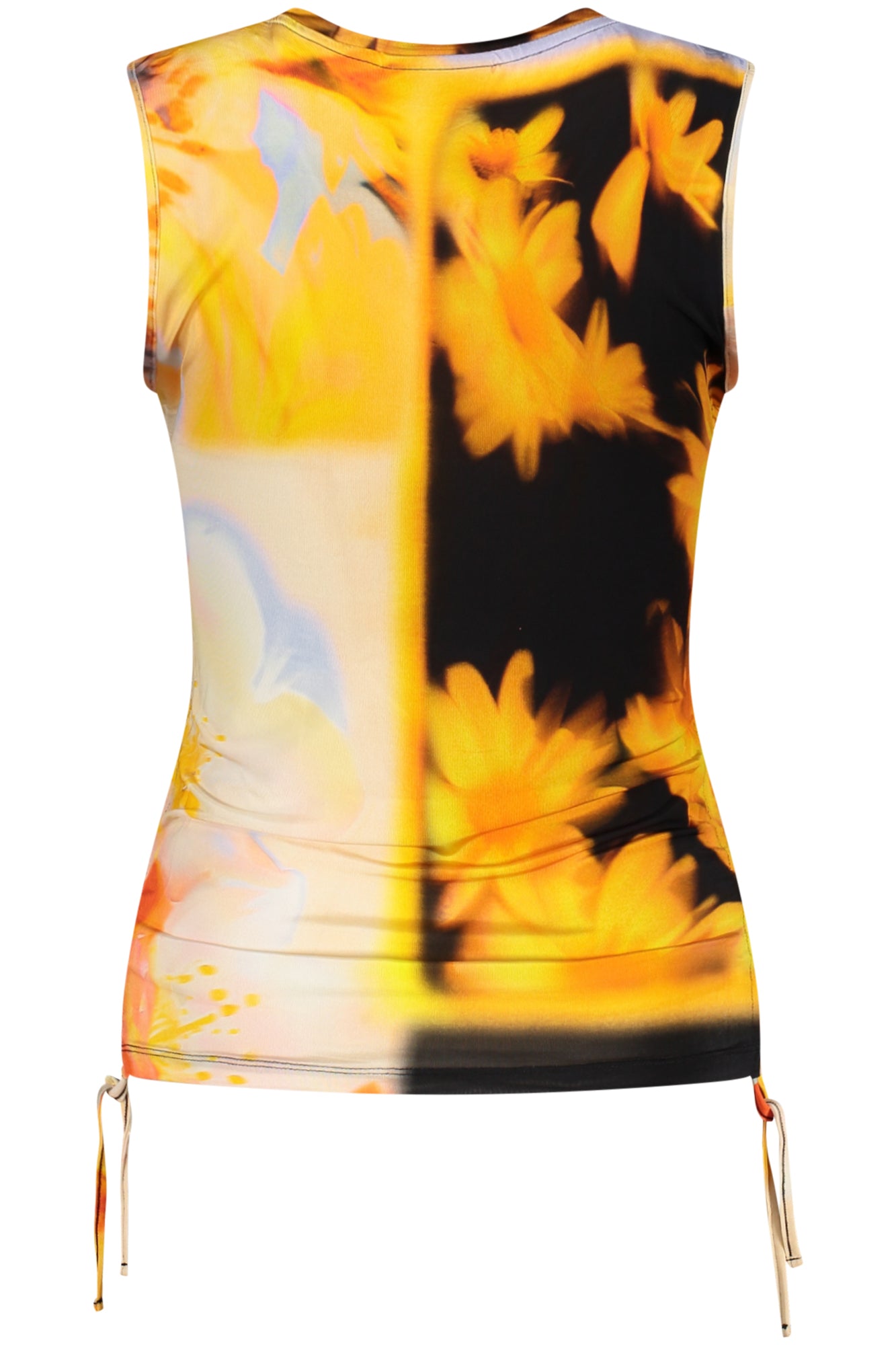 DESIGUAL NŐI NARANCSSÁRGA TOP