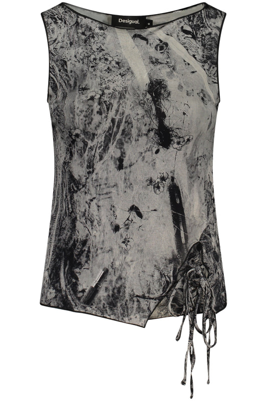 DESIGUAL NŐI FEKETE TOP