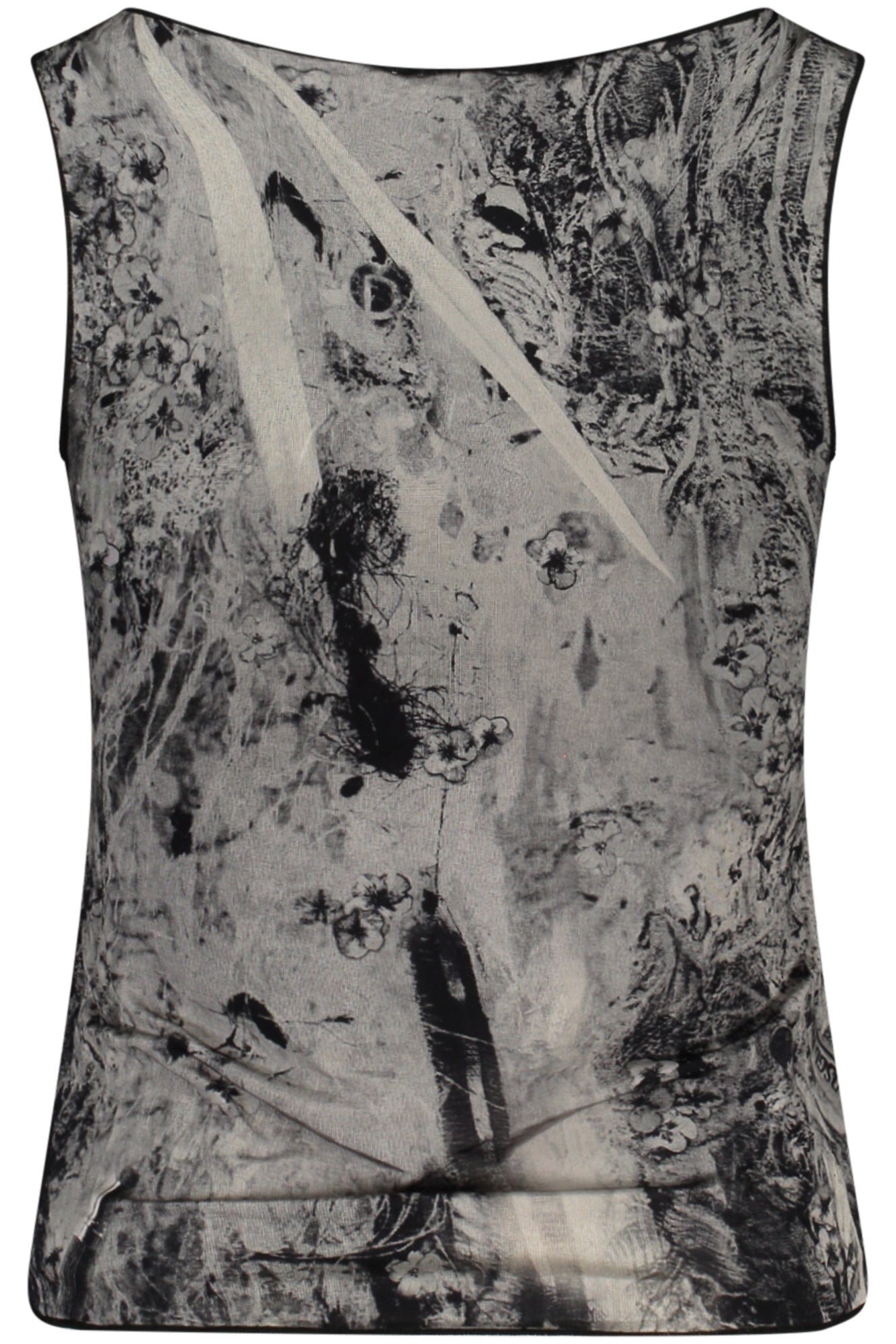 DESIGUAL NŐI FEKETE TOP
