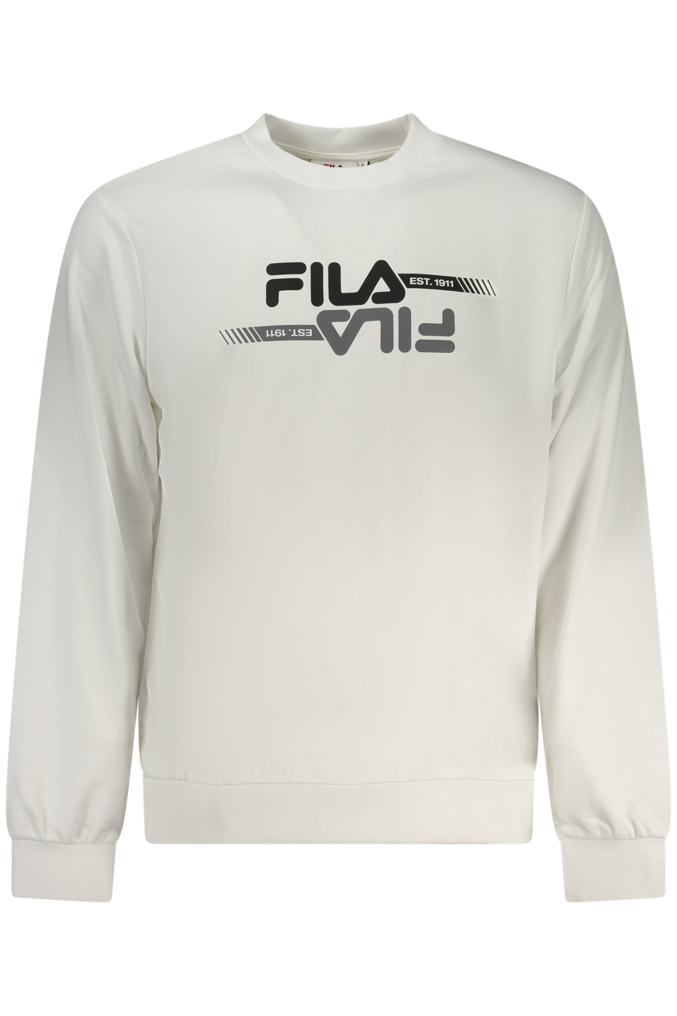 FILA FÉRFI FEHÉR CIPZÁROS PULÓVER